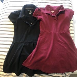 Set of 2 Girls Uniform Dresses 👯‍♀️